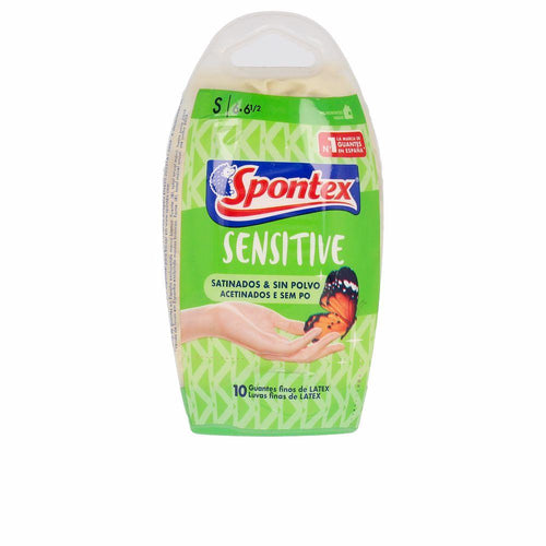 Spontex Latex Sensitive Gants Satinés Cosmétiques