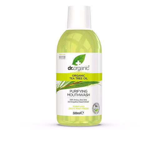 Dr Organic Tea Tree Dr Organic Mouth Rinse Natural Oral Hygiene