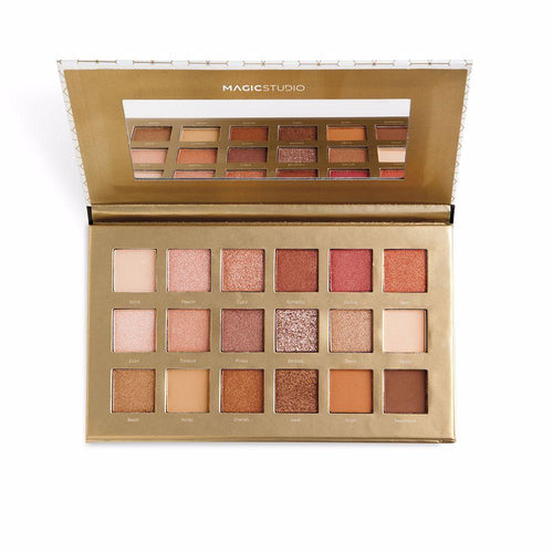 Magic Studio Ojos Magic Studio Paleta De Sombras Pigmentación Intensa Y Brillo