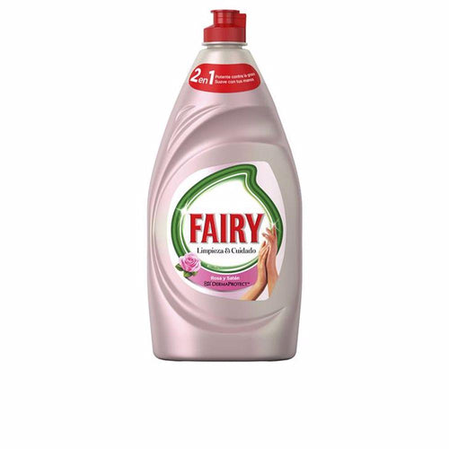 Fairy Fairy Rosa Derma Protect Liquide Vaisselle Concentré Élimine La Graisse Rapidement