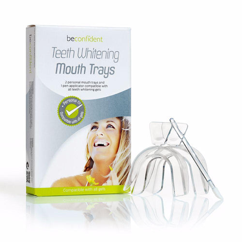 Beconfident Teeth Whitening Kit Mouth Trays Instant Bright Smile Now