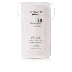 Byphasse Discos De Algodón Almohadillas Desmaquillantes Oval Cuidado Facial Natural