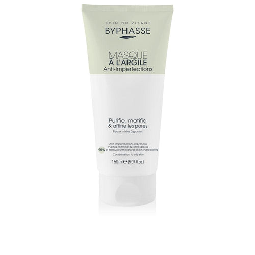 Byphasse Mascarilla De Arcilla Clay Mask Anti Imperfections Natural Gentle Cleanse