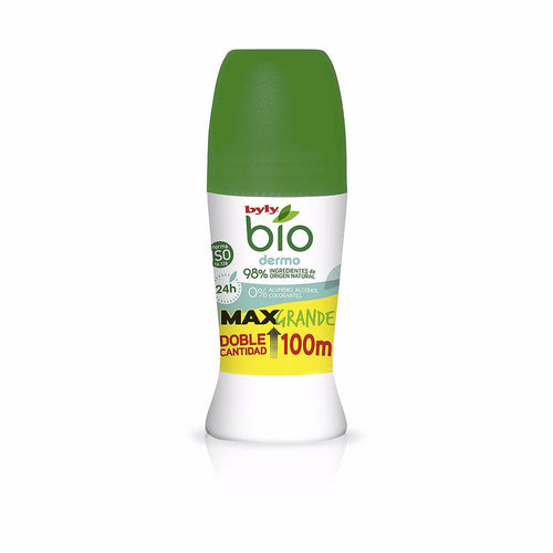 Byly Bio Natural 0% Roll On Deodorant 98% Natürliche Inhaltsstoffe