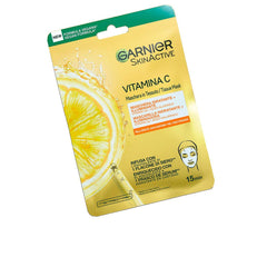 Garnier Skinactive Mascarilla Facial De Tejido Con Vitamina C Intensa Hidratación Piel Radiante