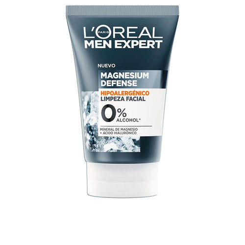 L'Oréal Paris Men Expert Nettoyant Visage Défense Au Magnésium Hypoallergénique Et Hydratant