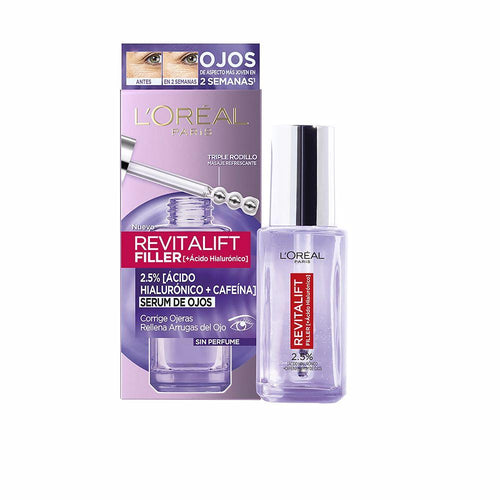 L'Oréal Paris Revitalift Filler Augenserum Mit Koffein Frische Und Strahlende Augen