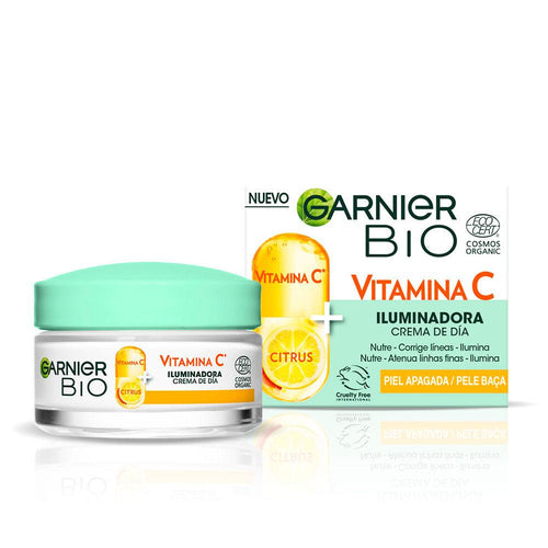 Garnier Garnier Bio Tagescreme Illuminierend Vitamin C Glanz Den Ganzen Tag