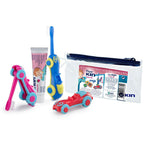 Kin Fluorkin Kids Hygiene Set Fun Car Design