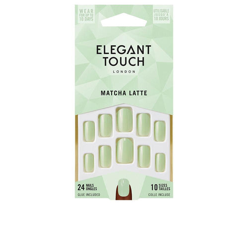Elegant Touch Core Colour Colle Pour Ongles Almond Matcha Latte Ongles Parfaits Toujours