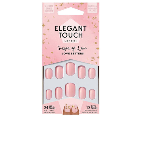Elegant Touch Luxe Looks Colle Pour Ongles Love Letters Beauté D'Ongles Éclatante