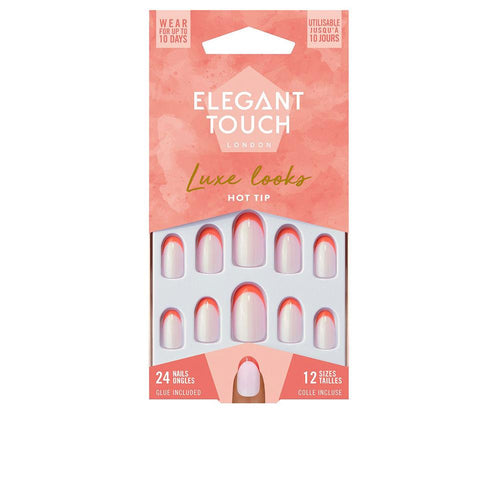 Elegant Touch Luxe Looks Pegamento Para Uñas Vegan Formula