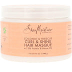 Shea Moisture Coconut & Hibiscus Maschera Capelli Curl And Shine Idratazione Intensa