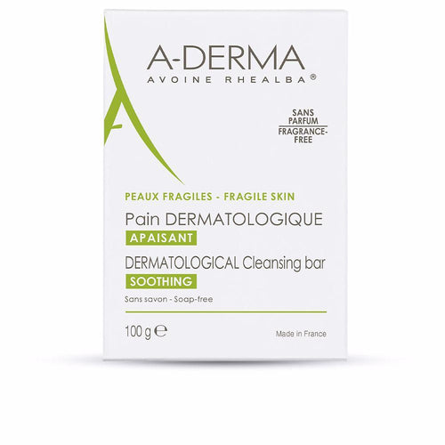 A-Derma Gama Esencial A-Derma Barre Nettoyante Douce Peaux Sensibles Nettoyage Délicat Naturel