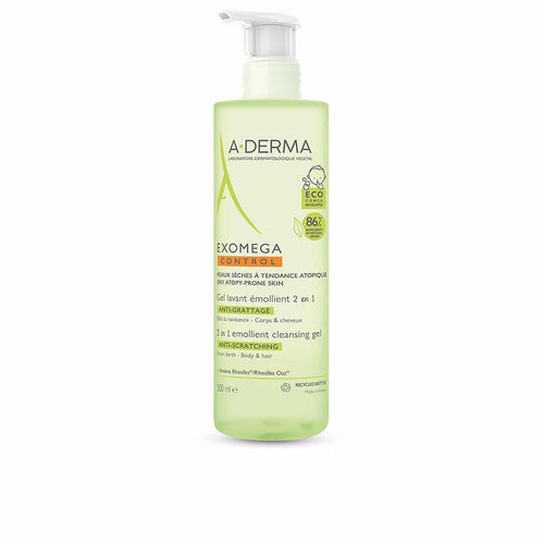 A-Derma Exomega Control Gel Emoliente Limpiador 2in1 Cuidado Suave