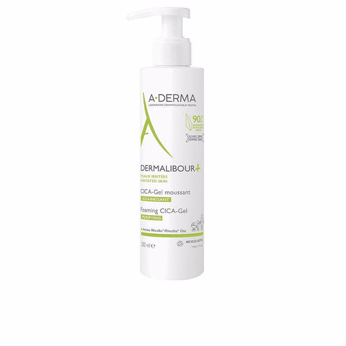 A-Derma Dermalibour+ Gel Limpiador Cica Delicado Cuidado Suave Para Piel Sensible