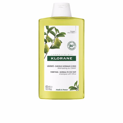 Klorane Klorane Cédrat Shampooing Léger Pour Cheveux Normaux Et Gras Cheveux Légers Et Frais