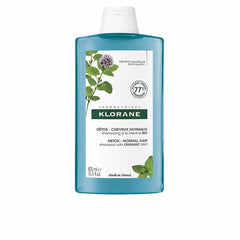 Klorane A La Menta Acuática Shampoo Detox Capelli Freschi E Purificati