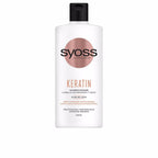 Syoss Keratin Apresshampoing Pour Cheveux Secs Et Indisciplinés Anti Frisottis