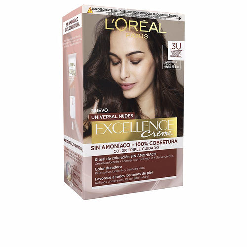 L'Oréal Paris Excellence Nudes Tinte De Cabello Color Vivo Y Duradero