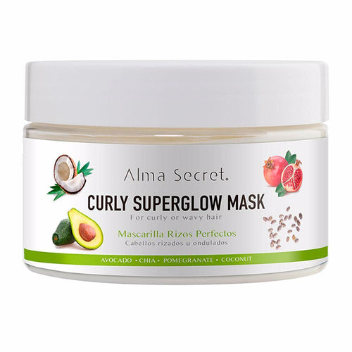 Alma Secret Cabello Curly Superglow Haarmaske Definiert Und Pflegt Locken