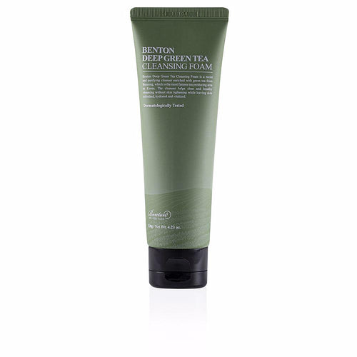 Benton Deep Green Tea Espuma Limpiadora Facial Impulso Del Té Verde