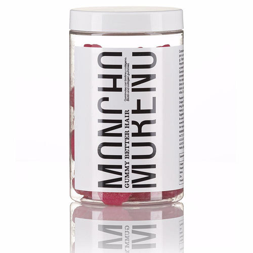 Moncho Moreno Gummy Better Suplemento Capilar Crecimiento Del Cabello Natural
