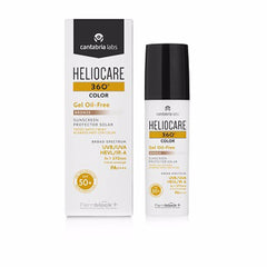 Heliocare Heliocare 360° Getöntes Sonnenschutz Gel SPF50+ Ölfrei Effektiver Schutz Vor UV Strahlen