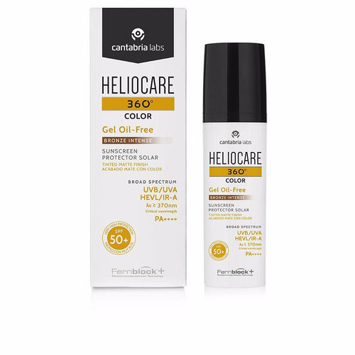 Heliocare Heliocare 360° Getöntes Sonnenschutz Gel SPF50+ Ölfrei Effektiver Schutz Vor UV Strahlen