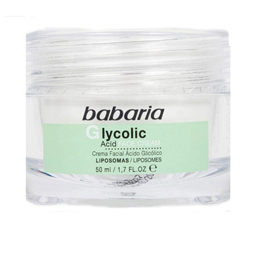 Babaria Glycolic Acid Facial Renewal Cream Youthful Radiance