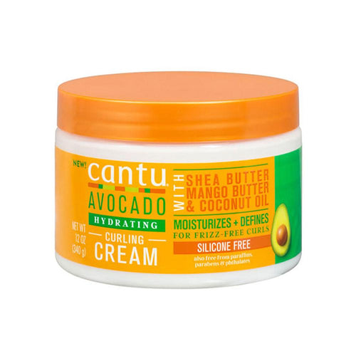 Cantu Avocado Hydrating Crème Pour Boucles Hydratation Optimale