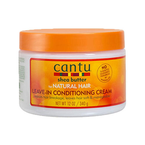 Cantu For Natural Hair Leave In Conditioning Cream For Soft Frizz Free Hair