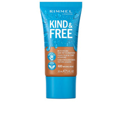 Rimmel London Kind & Free Fond De Teint Léger Hydratation Et Luminosité Naturelle