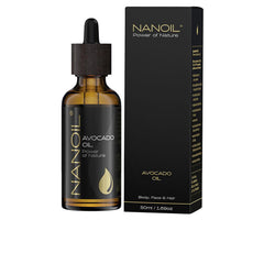 Nanoil Power Of Nature Aceite Cosmético De Aguacate Nutrición Natural Pura