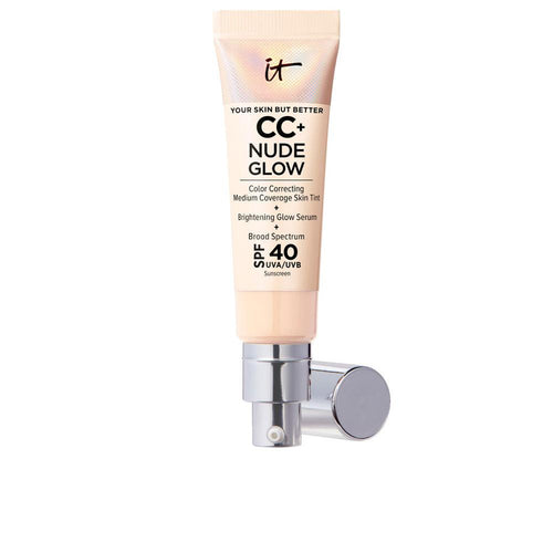 It Cosmetics Your Skin But Better Cc+ Nude Glow Fond De Teint Léger Avec Sérum Lumineux Et Spf 40 Hydratation Radieuse