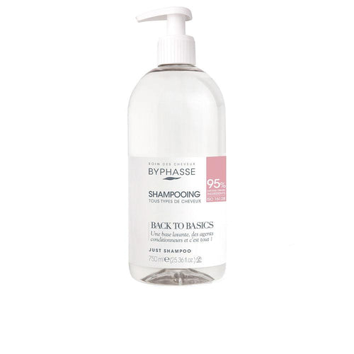 Byphasse Back To Basics Shampoo Para Todo Tipo De Cabello Cuidado Del Cuero Cabelludo