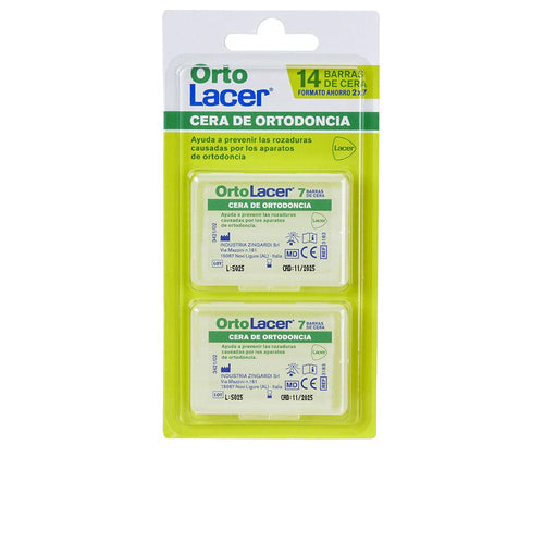 Lacer Ortolacer Cera Ortodóntica Alivio Para Aparatos Dentales