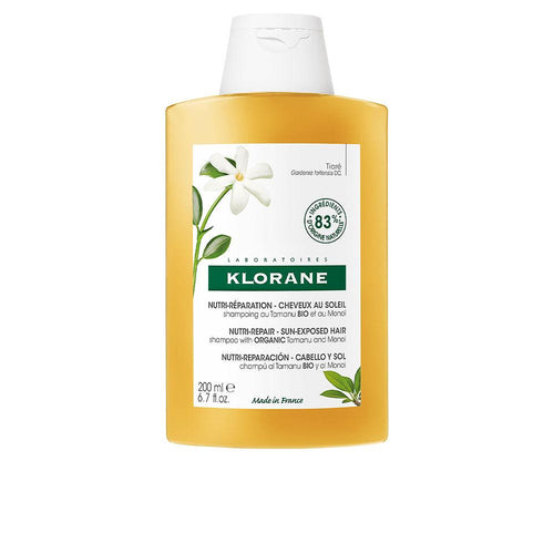 Klorane Monoï Y Tamanu Bio Shampooing Nourrissant Cheveux Sains Et Brillants