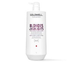 Goldwell Dualsenses Blondes & Highlights Anti Gelb Haarbalsam Sofort Glättet Und Entwirrt