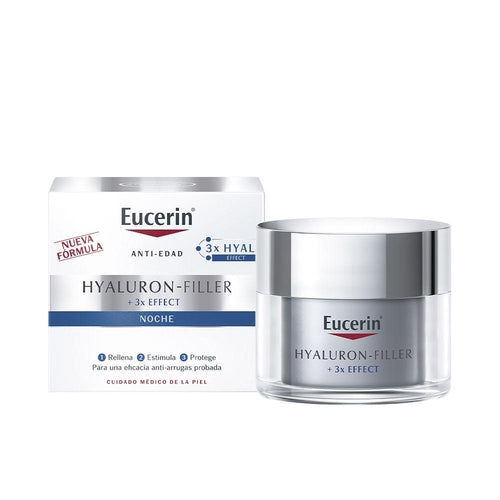 Eucerin Hyaluron Filler Night Facial Cream Overnight Rejuvenation