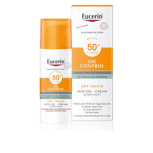 Eucerin Sun Protection Facial Gel Cream Non Greasy Finish