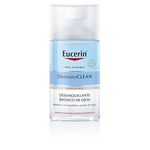 Eucerin Dermatoclean Desmaquillante Para Ojos Limpieza Delicada Sin Residuos