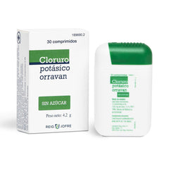 Orravan Cloruro De Potasio Tabletas Sin Azúcar Para Belleza Y Cuidado