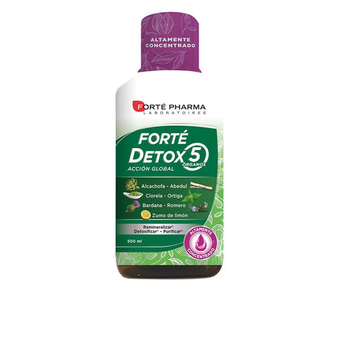 Forté Pharma Forté Detox Suplemento Alimenticio Avanzada Desintoxicación Natural Efectiva