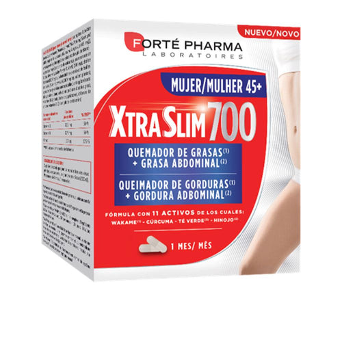 Forté Pharma Xtraslim 700 Mujer 45+ Fettverbrenner Nahrungsergänzungsmittel Effiziente Fettverbrennung