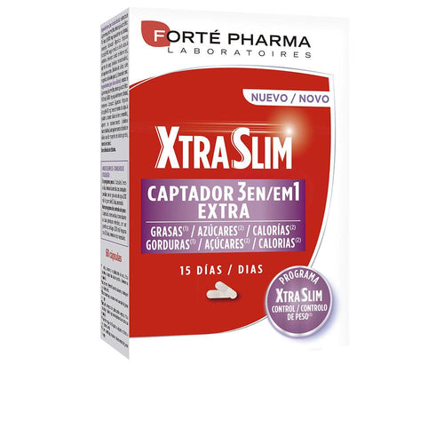 Forté Pharma Xtraslim Captador Suplemento Alimenticio Control De Peso Eficaz