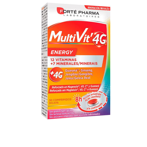 Forté Pharma Multivit 4G Suplemento Alimenticio Energía Vida Llena De Vitalidad