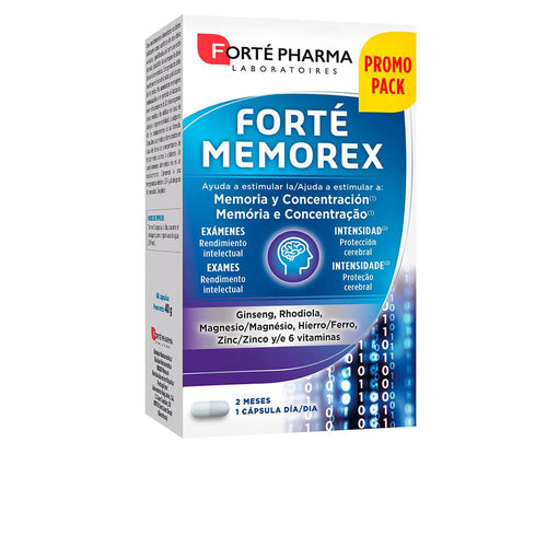 Forté Pharma Forté Memorex Suplemento Alimenticio Relajación Y Concentración Natural