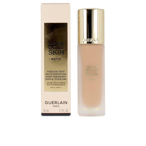 Guerlain Parure Gold Base De Maquillaje Mate Belleza Mate Radiante