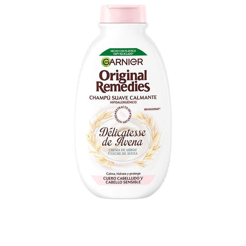 Garnier Original Remedies Champú Delicado Avena Hidratación Natural Para Cabello Sano